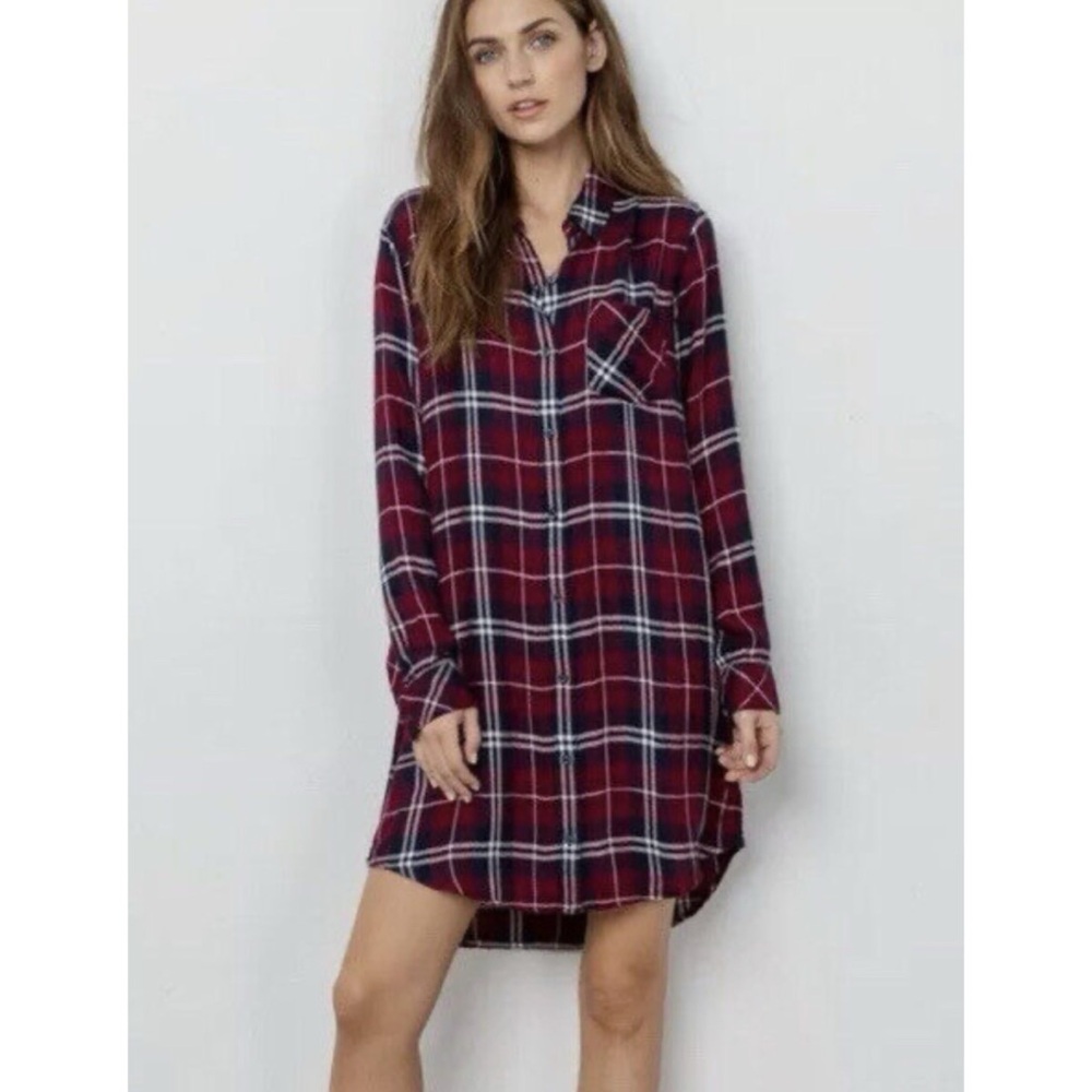 Rails Plaid Shirt Dress